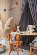 Jollein 037-001-65366 Stofftier Kuscheltier Hase Kaninchen Junge Joey grau 50 cm – Bild 5