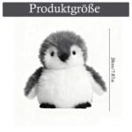 JcvPot Pinguin Kuscheltier, Weiches Stofftier Für Kinder Und Babys, Kuscheltier Pinguin Plüschtier 20 cm, Plüschtier – Bild 7