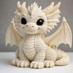 Amigurumi Crochet Dragon Pattern, Fantasy Plush Toy DIY