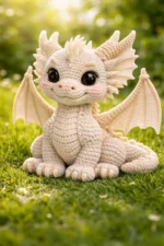 Amigurumi Crochet Dragon Pattern, Fantasy Plush Toy DIY – Bild 2